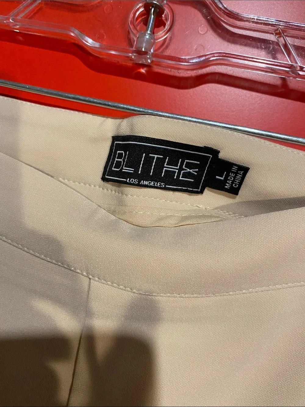 Blithe Women’s High-Waisted Bermuda Shorts With Side Zipper. Size L